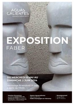 Exposition de galets sculptés et peintures de Fabrice - Espace Aguascalientes