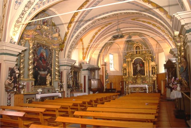 Eglise St Maurice à Orelle - D. Vidalie - Fondation Facim