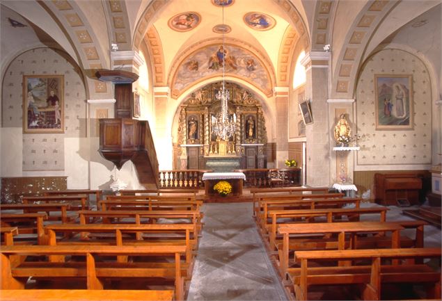 Eglise ND de l'Assomption à Ste Marie de Cuines - D. Vidalie - Fondation Facim