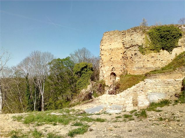 vestiges château de St Germain - S.Megani