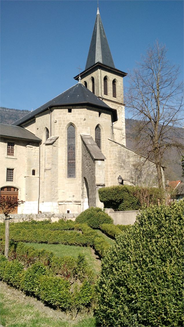 EgliseSaintLaurentaixlesbainsrivieradesalpesVue extérieure - Mairie du Bourget du Lac Colin Laurent