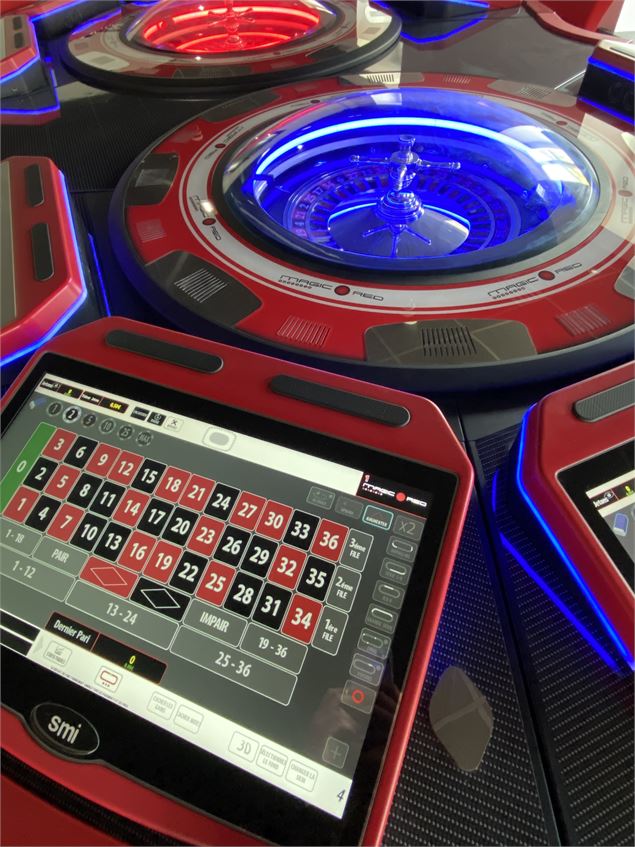 Roulette anglaise électronique - Casino Le Royal