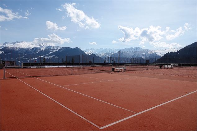 Tennis extérieur - Centre Sportif de Verbier
