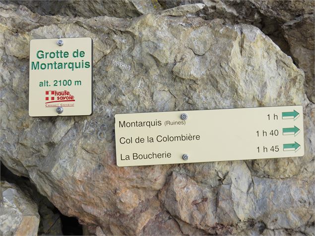 Grotte de Montarquis - CAMT