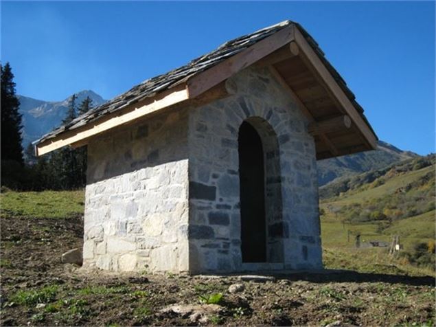 L'Oratoire Saint Roch avant aménagement des pistes - DSV