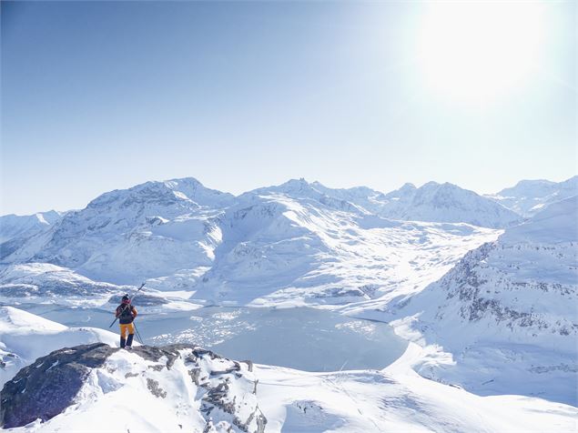 Panorama depuis le domaine skiable de Val Cenis - Alicia Magnenot