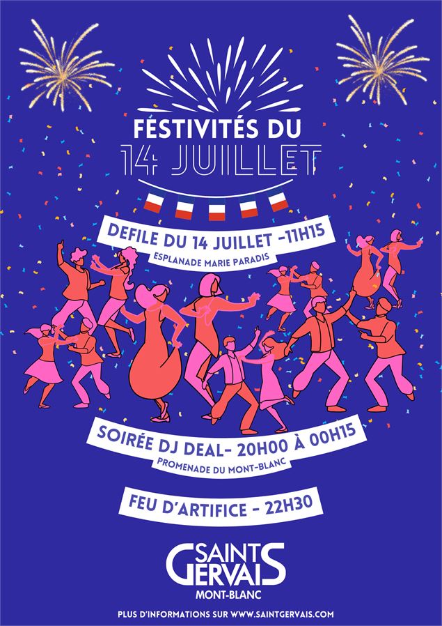 Festivités du 14 juillet - Feux d'artifice