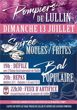 Fête Nationale_Lullin - Pompiers de Lullin