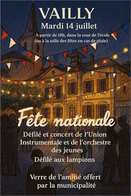 Fête Nationale à Vailly_Vailly - Mairie de Vailly