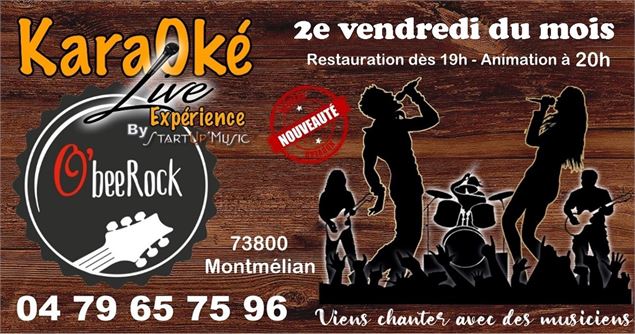 Soirée Karaoké - O'beeRock - Montmélian - Bar-Restaurant O'beeRock