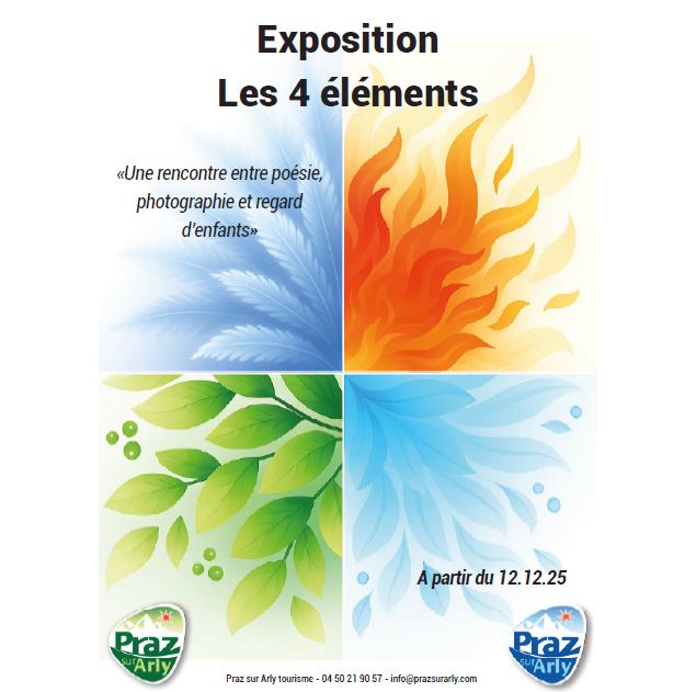 Exposition - Les 4 éléments_Praz-sur-Arly