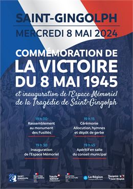 Commémoration de la Victoire du 8 mai 1945