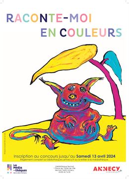 Affiche Raconte-moi en couleurs - © Grégoire Solotareff, Ecole des loisirs