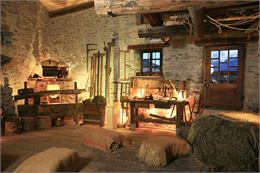 Vue intérieure du musée l'Arche d'Oé à Aussois - JL Rigaux. MO-OT AUSSOIS