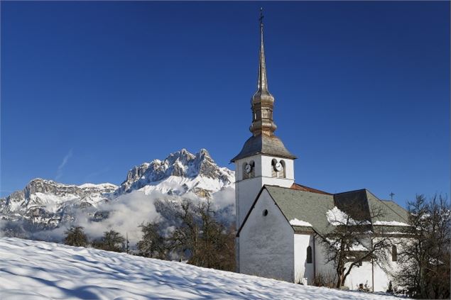 Eglise en hiver - © Jean-Marc BAREY