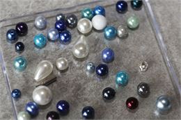 Les Perles du Lac en fabrication - Marguerite Martinoli