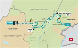 Carte du 65km by Pays de Gex Agglomération - Ultra 01