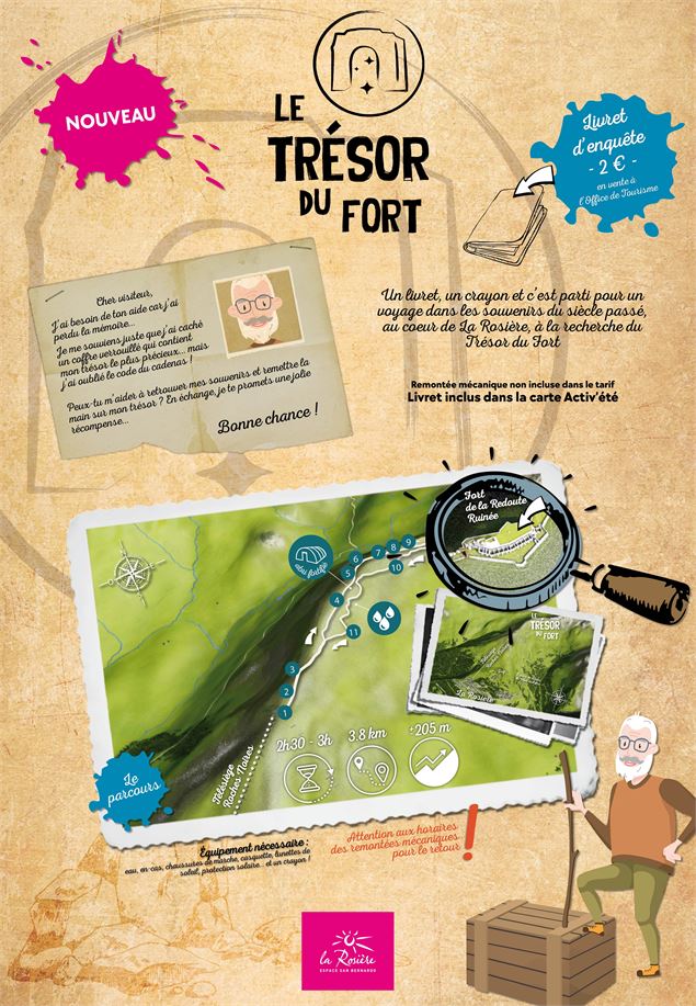 Affiche Trésor du Fort