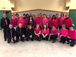 les chanteuses et chanteurs de la chorale - M. Marin-Lamellet