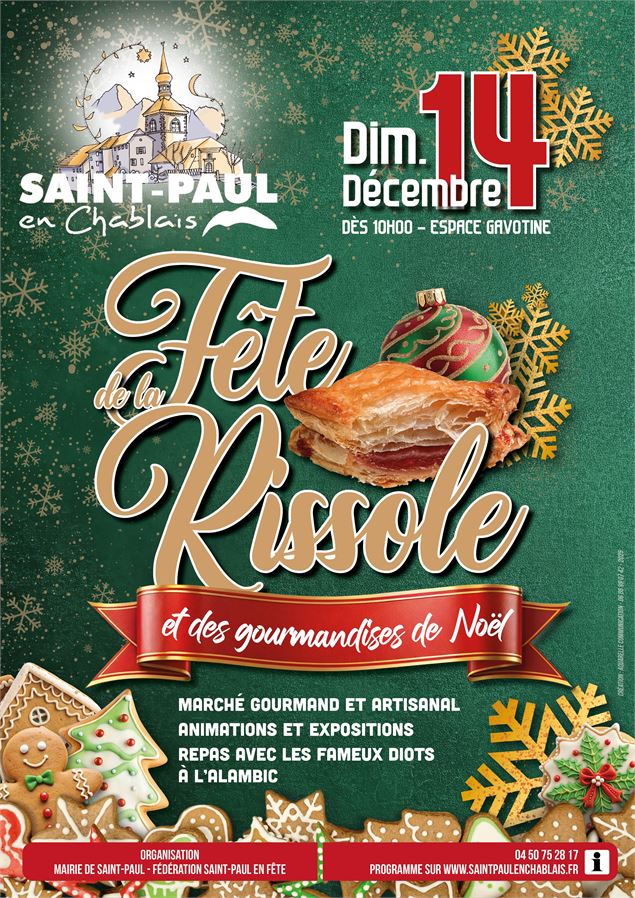 affiche de l'évènement - Mairie de Saint Paul