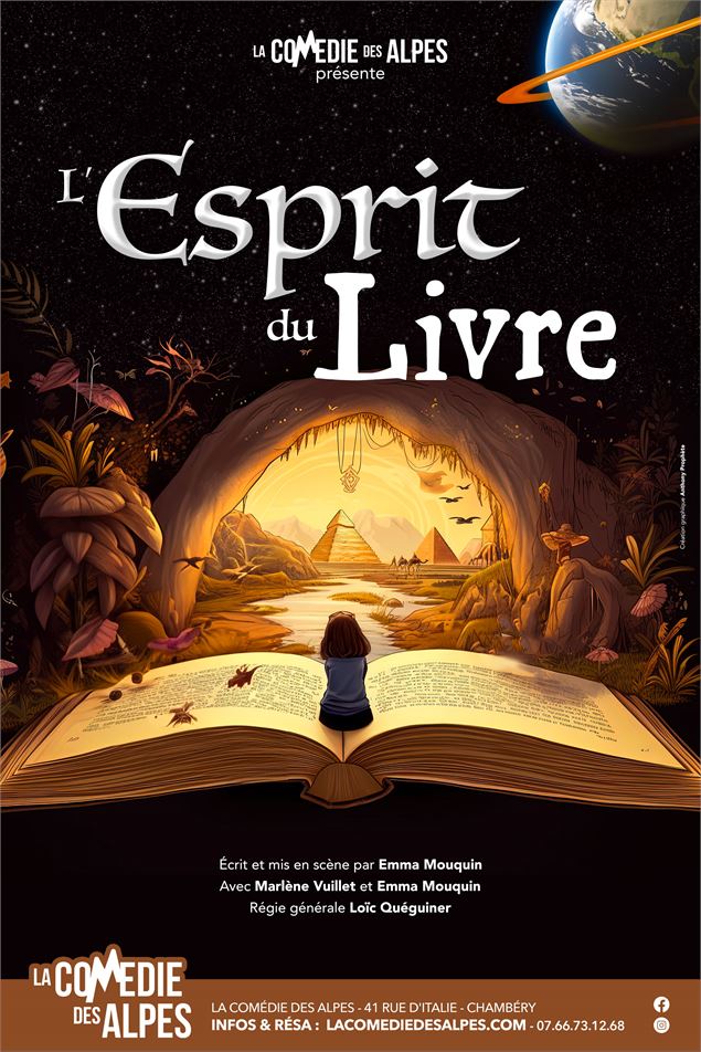 L'esprit du livre - La Comédie des Alpes