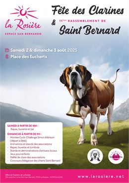 Fête des Clarines et Rassemblement de chiens Saint-Bernards_La Rosière - Montvalezan