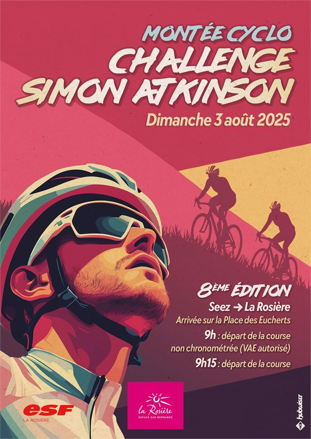Montée Cyclo - Challenge Simon Atkinson_Séez