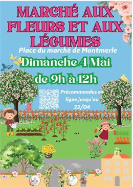 Marché aux fleurs et aux légumes_Montmerle-sur-Saône