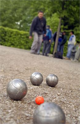Concours de pétanque