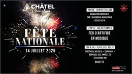 Célébration de la Fête Nationale_Châtel - Val Média