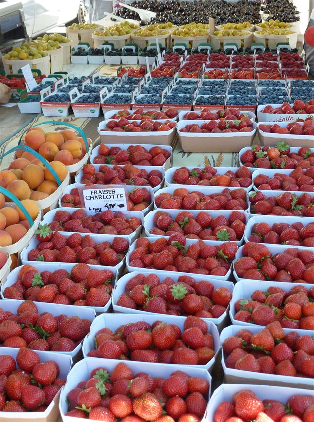 Marché au Grand-Bornand Chinaillon - © csardin - OT Le Grand-Bornand