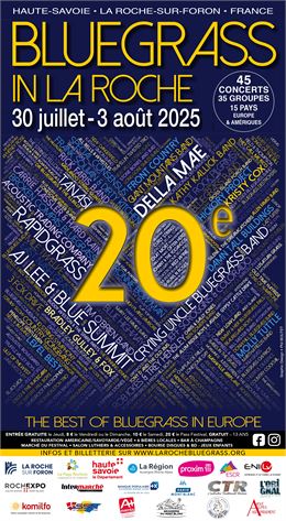 20e Festival Bluegrass in La Roche - Roch'Evènements