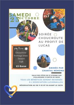 Repas dansant pour LUCASNAILLOU_Saint-Étienne-sur-Chalaronne