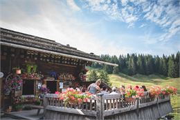 Goûter à La Ferme des Corbassières