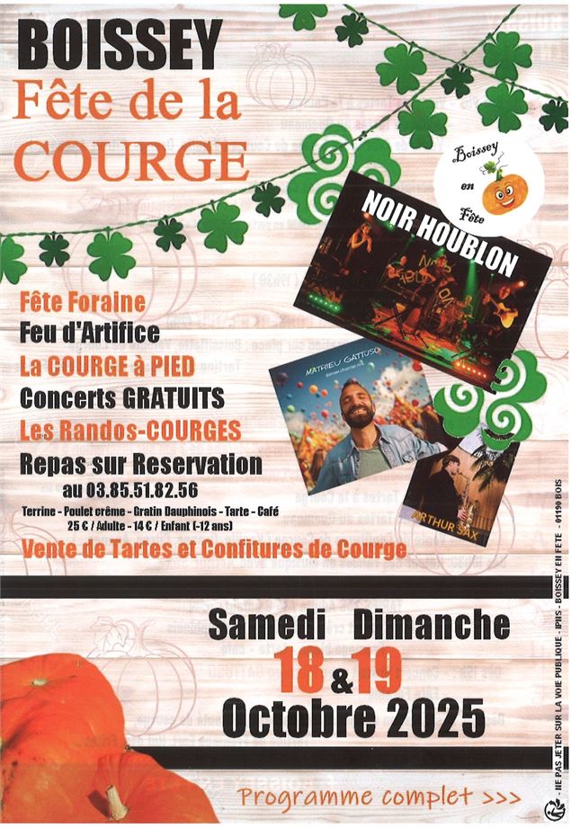 Fête de la courge_Boissey - Boissey en fête