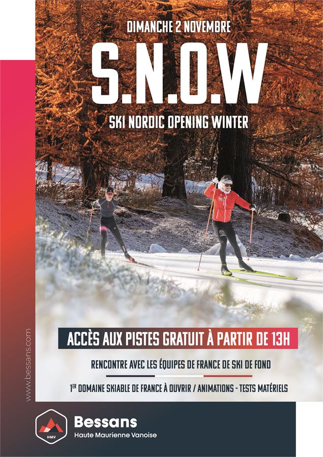 Affiche du S.N.O.W 2025 - OTHMV