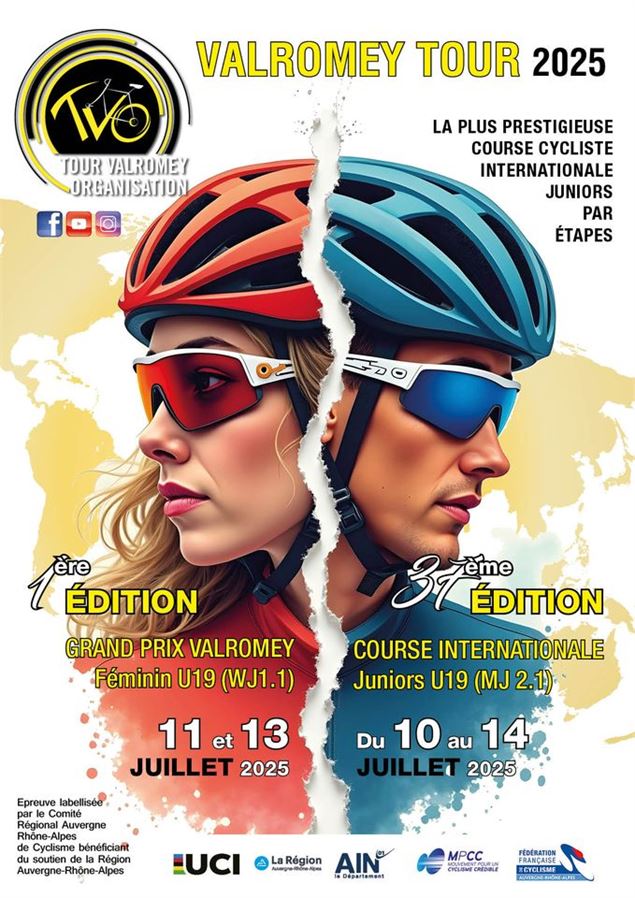 Ain Bugey Valromey Tour 2025 - 37e édition - Ain Bugey Valromey Tour 2025 - 37e édition