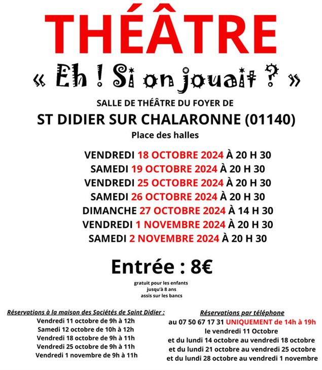 Théâtre de la compagnie 