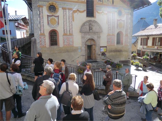visite groupe à Hauteluce - fondation Facim