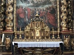 retable majeur église Saint-Pierre Séez - Fondation Facim
