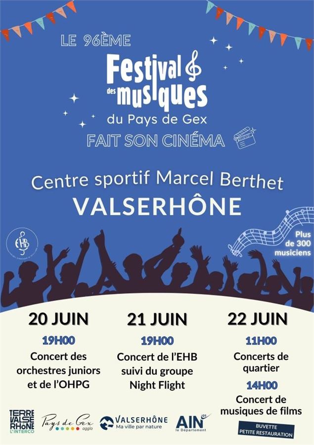 96 ème Festival des Musiques du Pays de Gex_Valserhône - Ehb