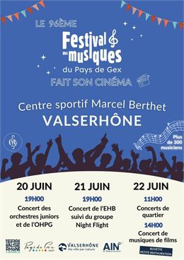 96 ème Festival des Musiques du Pays de Gex_Valserhône - Ehb