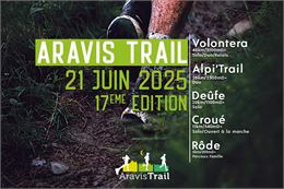 affiche Aravis trail 2025 - Aravis trail