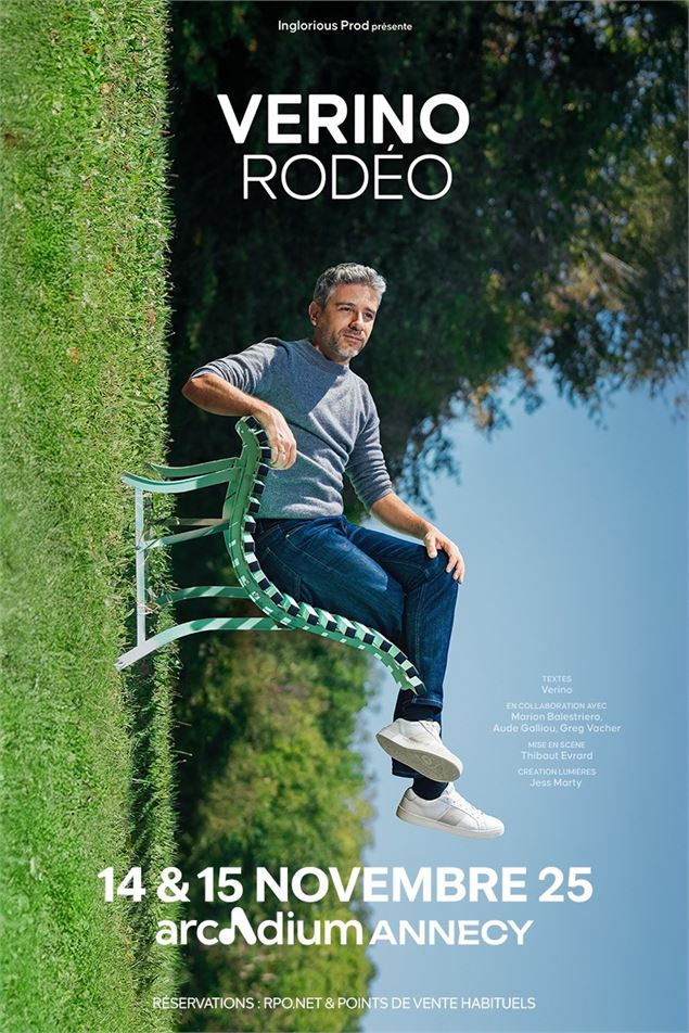 Spectacle d'humour : Verino_Annecy - Inglorious Prod