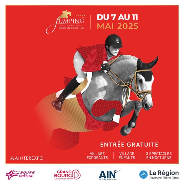 Affiche 2025 - Bourg Sports Equestres
