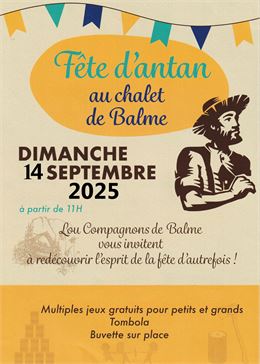 Fête d'antan - Lou Compagnons d'Balme
