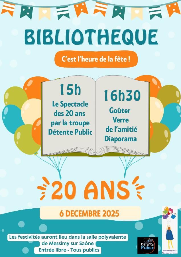 20 ans de la bibliothèque_Messimy-sur-Saône