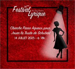 Cherche Piano Aqueux pour jouer la Truite de Schubert_Aix-les-Bains