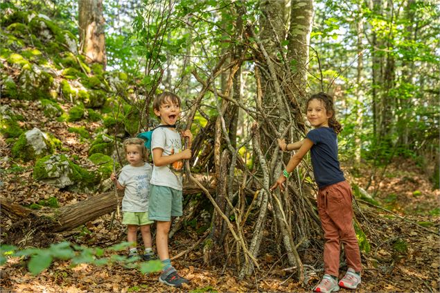 enfants dans la nature - Lucas Stanus_Festival Les Petits Baroudeurs