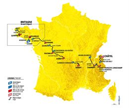 Passage de la 8ème étape du Tour de France Femme à Aiguebelle_Val-d'Arc - Tour de France 2025